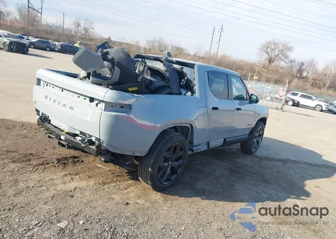 2025 Rivian R1T Adventure Dual Motor Large Pack/Adventure Dual Motor Max Pack from USA, damaged, VIN 7FCTGBAAXSN035740